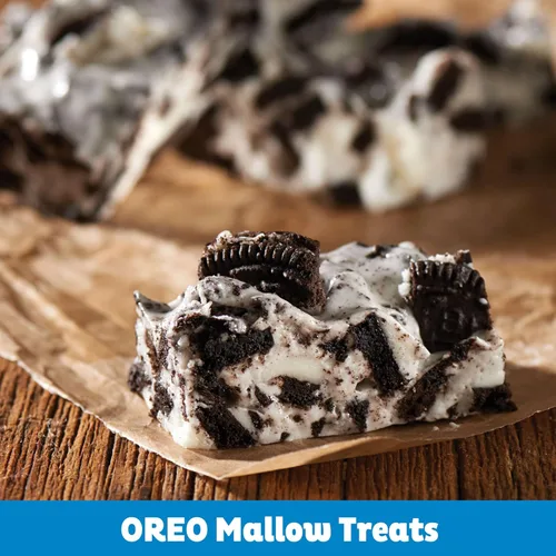 Vista 13 de Galletas de doble relleno OREO Chocolate, Tamaño Familiar, Paquetes de 3