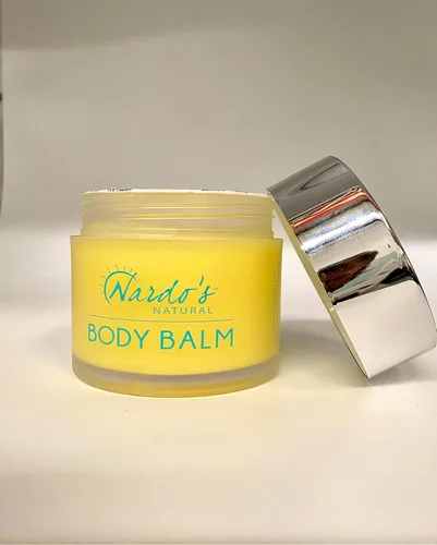Nardo's Natural Bálsamo corporal / 4 onzas – Mantequilla orgánica para el vientre y el cuerpo, bálsamo para los pies, alivio de erupciones del bebé,