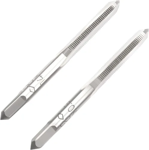 Vista 52 de M2 X 0.4 Mano métrica de grifo, mano derecha M2 X 0.016 in roscado mano grifo 1 par