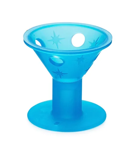 Vista 2 de Spoolies Rizadores para el cabello, tamaño jumbo, 15 unidades con bolsa de malla de regalo, Azul (Beachy Blue)