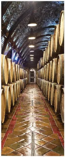 Vista 73 de 3D Pegatina de pared adhesiva para puerta - Poster de película de escaleras antiguas Premium PVC impermeable para pared de dormitorio y sala