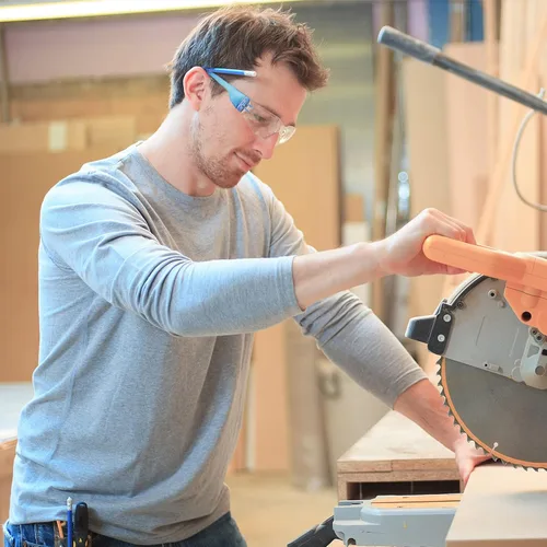 Vista 5 de Weewooday Pack of 48 Safety Glasses One Size Safety Eye Wear Eye Protection Goggles