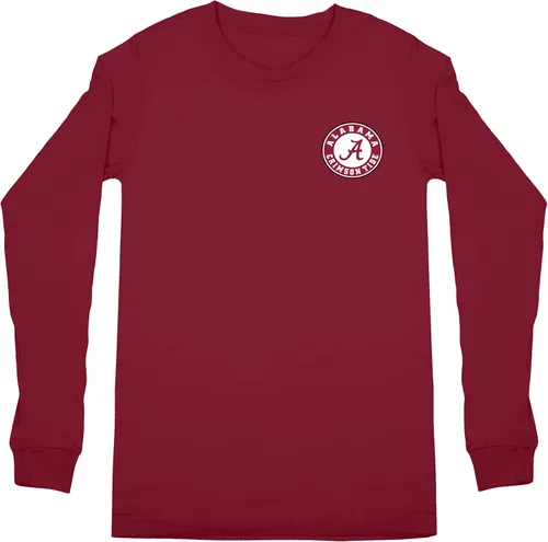 Vista 2 de Southern Couture Alabama Crimson Tide Elephant - Camiseta de manga larga para mujer