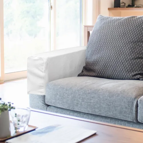 Vista 8 de 2 fundas antideslizantes para reposabrazos de sofá, funda elástica para sofá, sillón reclinable, protector de muebles