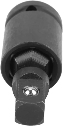 Vista 2 de Enchufe universal macho Adaptador giratorio de 360 ° Unidad de acero Llave neumática neumática Junta universal (3/8)