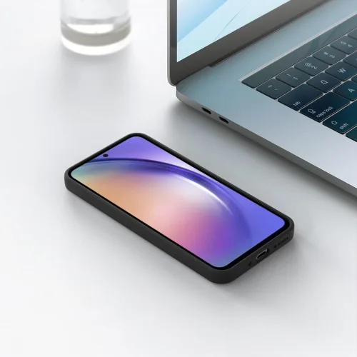 Vista 406 de Funda para Samsung Galaxy Note 8, color negro, resistente a los arañazos con tacto suave, delgada funda delgada para Samsung Galaxy Note 8