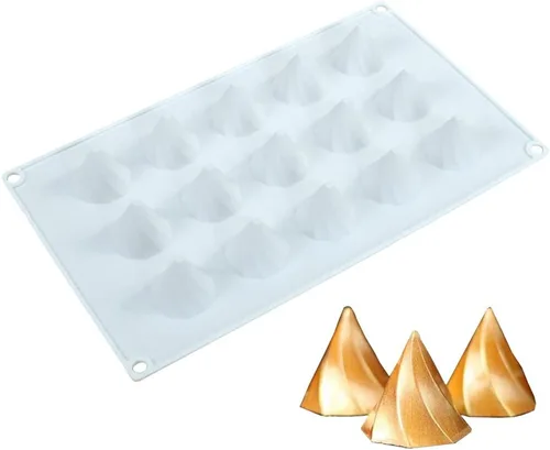 Vista 10 de mostsom Moldes de silicona para cactus suculentos para bricolaje, moldes antiadherentes para caramelos de chocolate, moldes de gomitas para molde