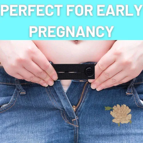 Vista 6 de Taoqiao Extensores de cintura, extensor de botón premium para pantalones, extensor de pantalones para maternidad, extensor de botones ajustables