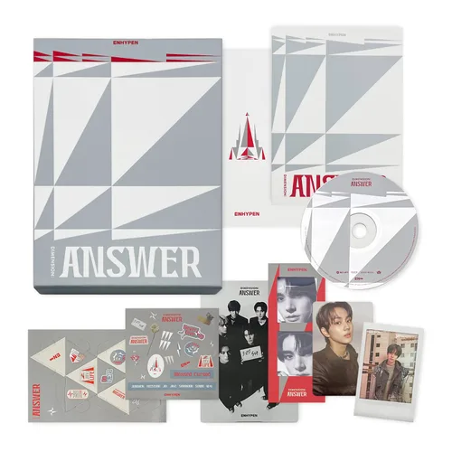 The 1st Album Repackage - DIMENSIONANSWER (NO Ver.) Book Case+Photo Book+Lyric Book+Holder+CD-R+Photo Stand+Photo Card-A&B+Paper Dice+Sticker+Photo