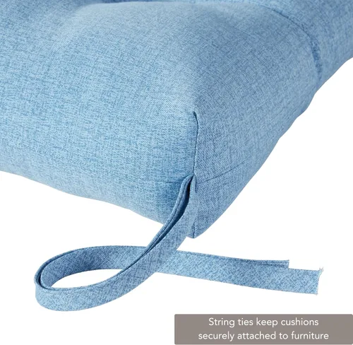 Vista 178 de Greendale Home Fashions Aloha - Cojín para silla de respaldo alto para exteriores de 44 x 22 pulgadas