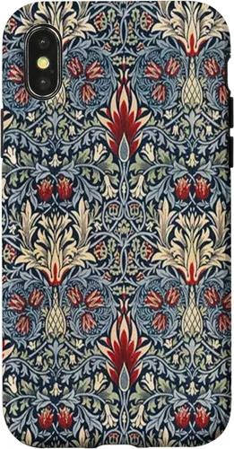 Vista 5 de William Morris Snakeshead Wallpaper Art Deco Nouveau Case for iPhone 16