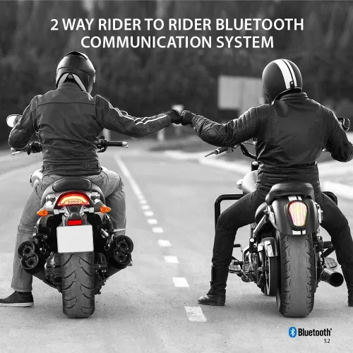 Vista 21 de Cardo Spirit HD - Auriculares de comunicación Bluetooth para motocicleta, color negro, paquete individual