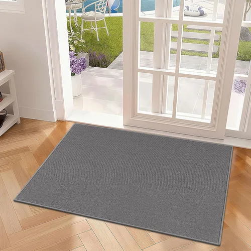 Vista 47 de SHACOS Alfombras de pasillo de entrada de 2 x 5 pies, alfombra lavable con parte trasera de goma antideslizante, alfombras de cocina atrapa suciedad
