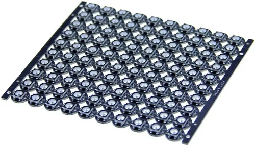 Vista 6 de ALITOVE 100 unids WS2812B direccionable 5050 Smart RGB LED Pixel Light on Black Heat Sink PCB Board 5V DC Compatible con Raspberry Pi para proyecto