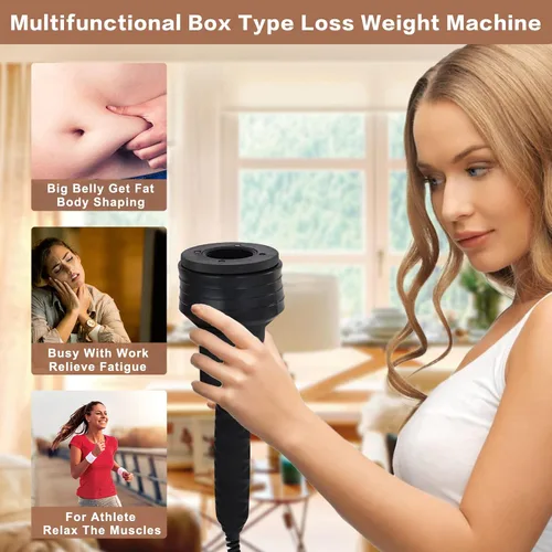 Vista 3 de Masajeador eléctrico de celulitis de vibración, masajeador de mano para eliminar celulitis, masajeador de cuerpo completo, masajeador de celulitis