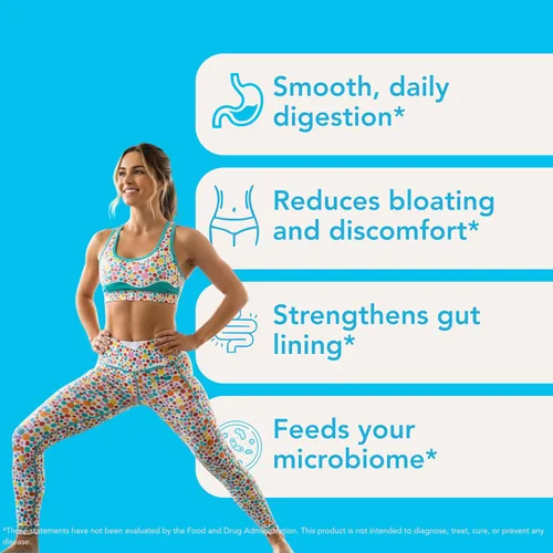 Vista 4 de Let Loose Píldoras tribióticas diarias - Probióticos, prebióticos y postbióticos para alimentar tu microbioma y apoyar una digestión diaria suave