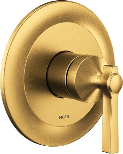 Moen UTS2911BG Flara M-CORE 2-Series - Kit de molduras de ducha con 1 mango, requiere válvula, oro cepillado