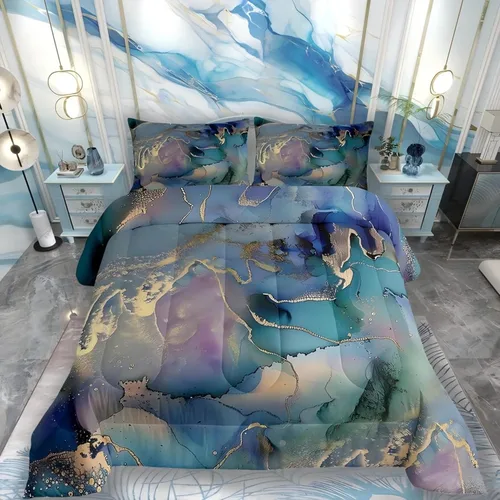 Vista 48 de Juego de edredón de atrapasueños con diseño de mariposa para niños, adolescentes y niñas, edredón de plumas de mandala, tamaño King, relleno