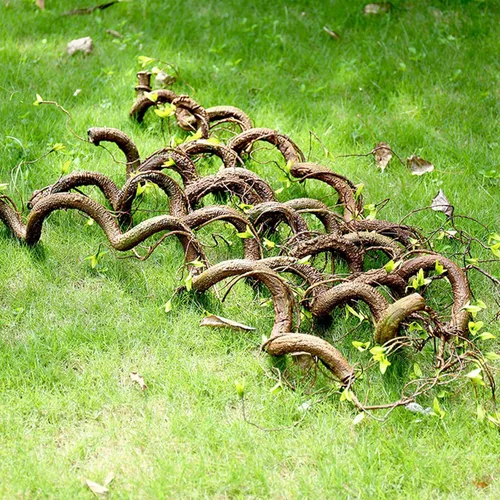 Vista 8 de Ramitas de árbol artificiales flexibles de 63 pulgadas, ramas de vid de madera, plantas falsas, guirnalda de tronco con hojas para el hogar, boda