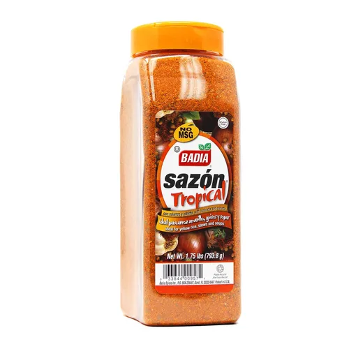 Vista 7 de Badia Sazon Tropical Con Cilantro Y Annato, 6.75 oz