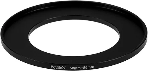 Vista 22 de Fotodiox arandela adaptadora de metal anodizado, negro (para filtros más grandes)