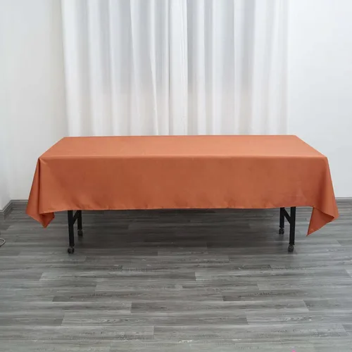 Vista 81 de Efavormart - Mantel rectangular, 60 x 102 pulgadas, resistente a las manchas y a las arrugas, lavable, mantel decorativo oblongo de tela de Amatista