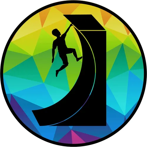 Vista 5 de Calcomanías de obstáculos inspiradas en Ninja Warrior con escalera de salmón, araña saltadora y pared deformada (4 pulgadas, araña saltadora)