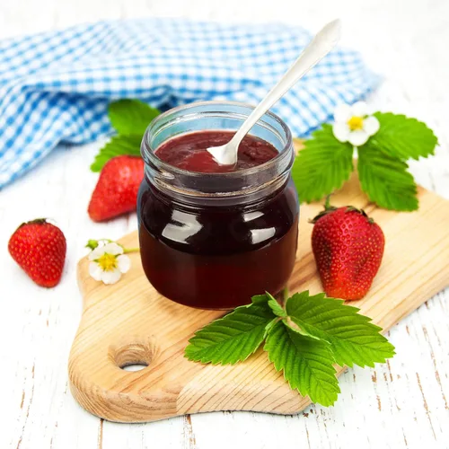 Vista 5 de CycleMore 24 tarros de vidrio transparente de 8 onzas con tapas separables de plata regulares, tarros redondos de 8.5 fl oz para especias para miel