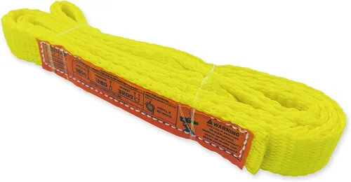 Vista 32 de Correa de 1 capa de correas de elevación de 1 x 4 pies, 1 paquete de correa de red resistente, aparejo móvil de remolque KODIAK STRAPS