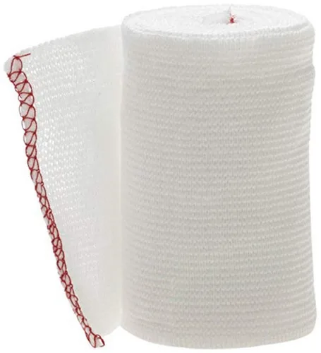 Vista 8 de Medline Vendajes elásticos no estériles con cierre automático, ideales para el cuidado de heridas, 2" x 5 yardas, paquete de 20