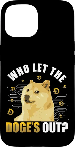 Vista 6 de Who Let The Doge´s Out? - Doge Coin Case for iPhone 17