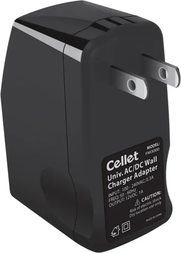 Vista 8 de Cellet Convertidor de salida de CA a CC de 12 V. Alimentación CA/CC 110 V - 120 V CA a 12 V CC Convertidor de potencia para encendedor