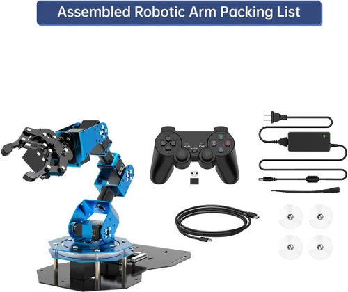 Vista 6 de Hiwonder xArm ESP32 - Robot robótico de código abierto compatible con programación MicroPython con sensores para kit de desarrollo secundario