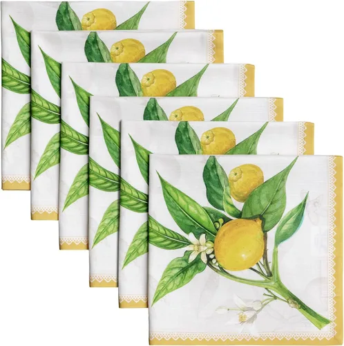 Vista 62 de Maison d' Hermine Juego de 4 servilletas de tela 100% algodón, suaves y duraderas, servilletas cuadradas reutilizables para uso diario, lavables