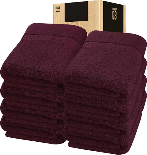 Vista 42 de Utopia Towels - Toalla de baño gigante, 2 unidades, 17.69 oz/yd2 (600 gsm), 100% algodón hilado en anillo, altamente absorbentes y de secado rápido