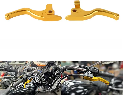 Vista 11 de Kit de palanca de control manual CNC de 3 dedos de 5.9 pulgadas, palancas de embrague de freno para Harley Touring Electra Glide Highway King Ultra