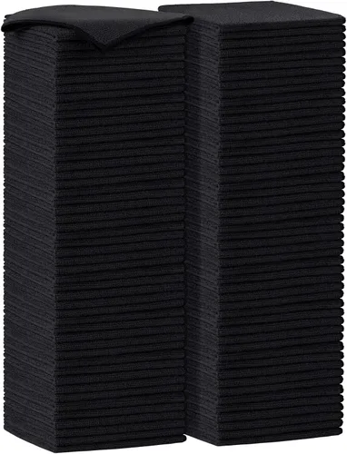 Vista 36 de AIDEA Paño de limpieza de microfibra, paquete de 12 toallas de microfibra suave para automóviles, trapos de limpieza absorbentes, paños de lavado