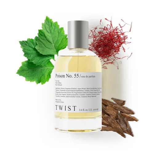 Vista 135 de Twist - Eau de Parfum Agarwood No. 44, inspirado en Oud For Greatness de Initio Parfums, perfume de larga duración unisex, sin parabenos, vegano