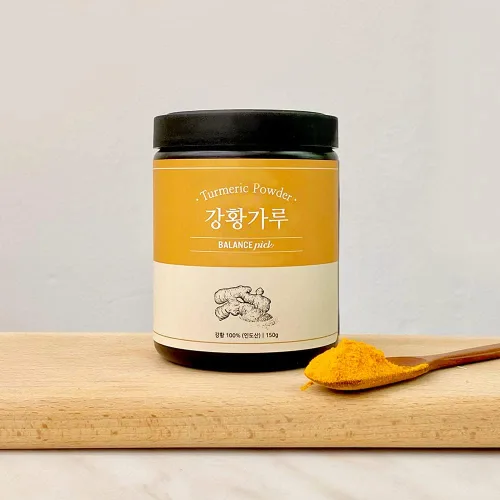 Vista 3 de BALANCE PICK Polvo de cúrcuma natural 5.3oz – Producto de Corea