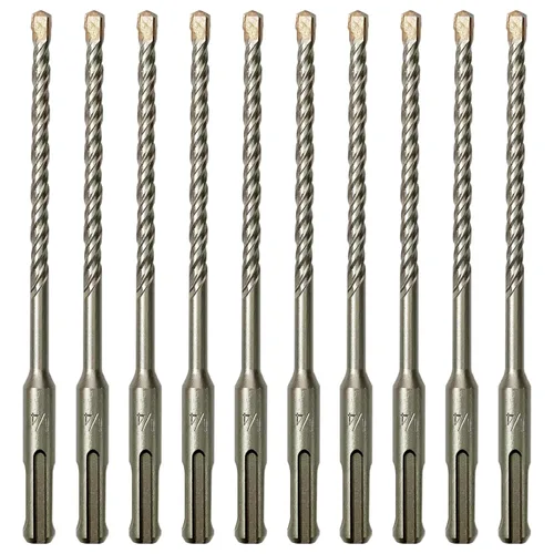 Vista 15 de Broca de martillo giratorio SDS Plus de 1 pulgada x 18 pulgadas, punta de carburo para ladrillo, piedra y hormigón (1 x 18 pulgadas)