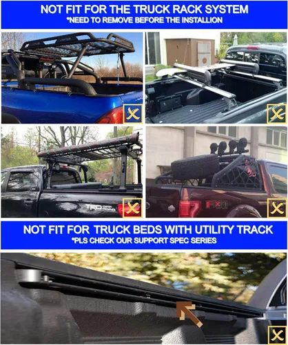 Vista 7 de Cubierta enrollable suave para caja de camioneta de 5 pies 7 pulgadas / 67.4 pulgadas, compatible con Dodge Ram 1500 2500 2009-2018 Ram 1500