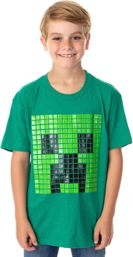 Vista 3 de Minecraft Game - Camiseta para niños con estampado gráfico