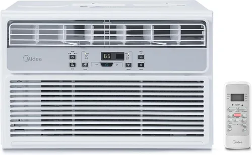Midea 8,000 BTU EasyCool Window Air Conditioner, Dehumidifier and Fan - Cool, Circulate and Dehumidify up to 350 Sq. Ft., Reusable Filter, Remote