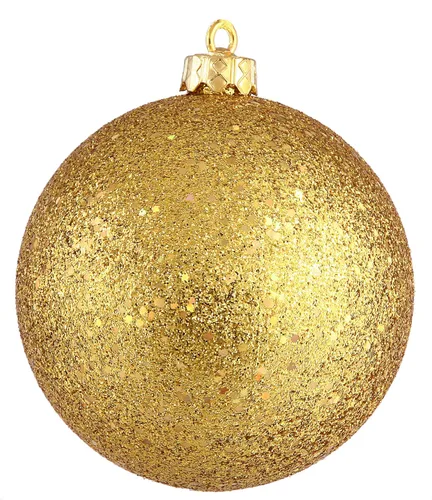 Vista 38 de Vickerman Adorno de bola mate de oro antiguo de 12 pulgadas
