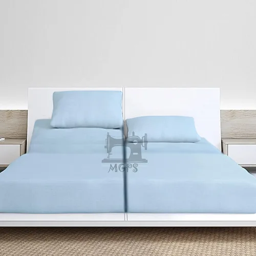 Vista 21 de Juego de sábanas divididas tamaño Queen para cama ajustable, tejido de satén suave, 1000 hilos, 100% algodón egipcio, juego de 5 piezas con 2