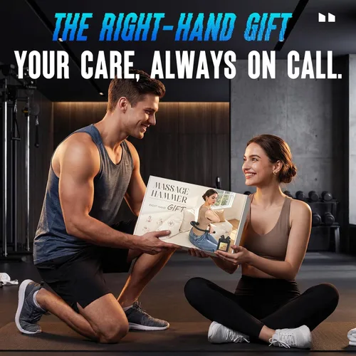 Vista 9 de FVZ Pistola de masaje con mango de extensión mejorado, pistola de masaje de 0.394 pulgadas de tejido profundo, masajeador de espalda