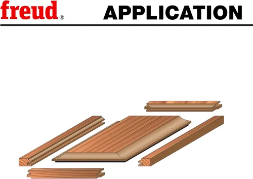 Vista 4 de Freud, 97-100, set de tres unidades para gabinete con 99-515 y 99-260 carril y style bits.