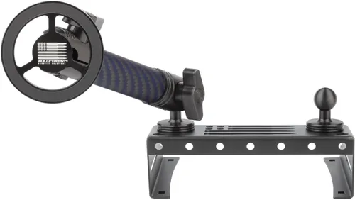 Soporte para teléfono Bulletpoint de metal para tablero Compatible con Ford F150 2015-2020 y F250/F350 Super Duty 2017-2022 - Montura de bola de