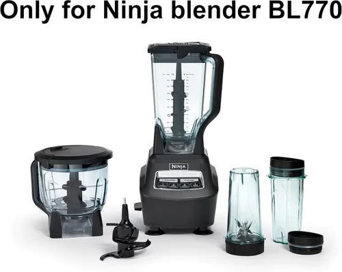 Vista 5 de Jarra y tapa de repuesto de 72 oz compatible con Ninja Blender BL770