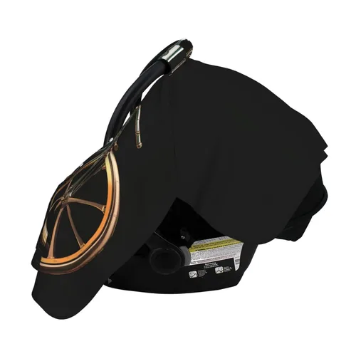 Vista 3 de Baby Car Seat Canopy Cover for Mom, Soft Breathable Nursing Breastfeeding Covers Multi Use Stroller Sun Shade Newborn Shower Gift，Bike